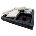 thumbnail image 2 of Square Buddha Zen Garden Set Lotus Incense And Candle Holder Meditation Kit, 2 of 3