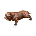thumbnail image 2 of LeeQinersw Dog Figurine Collectibles Sturdy Miniature Sculpture for Table Showcase Home Bronze, 2 of 8