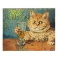 Lispipm 2025 Cat Wall Calendars Funny Drunk Cats Calendar 20252026