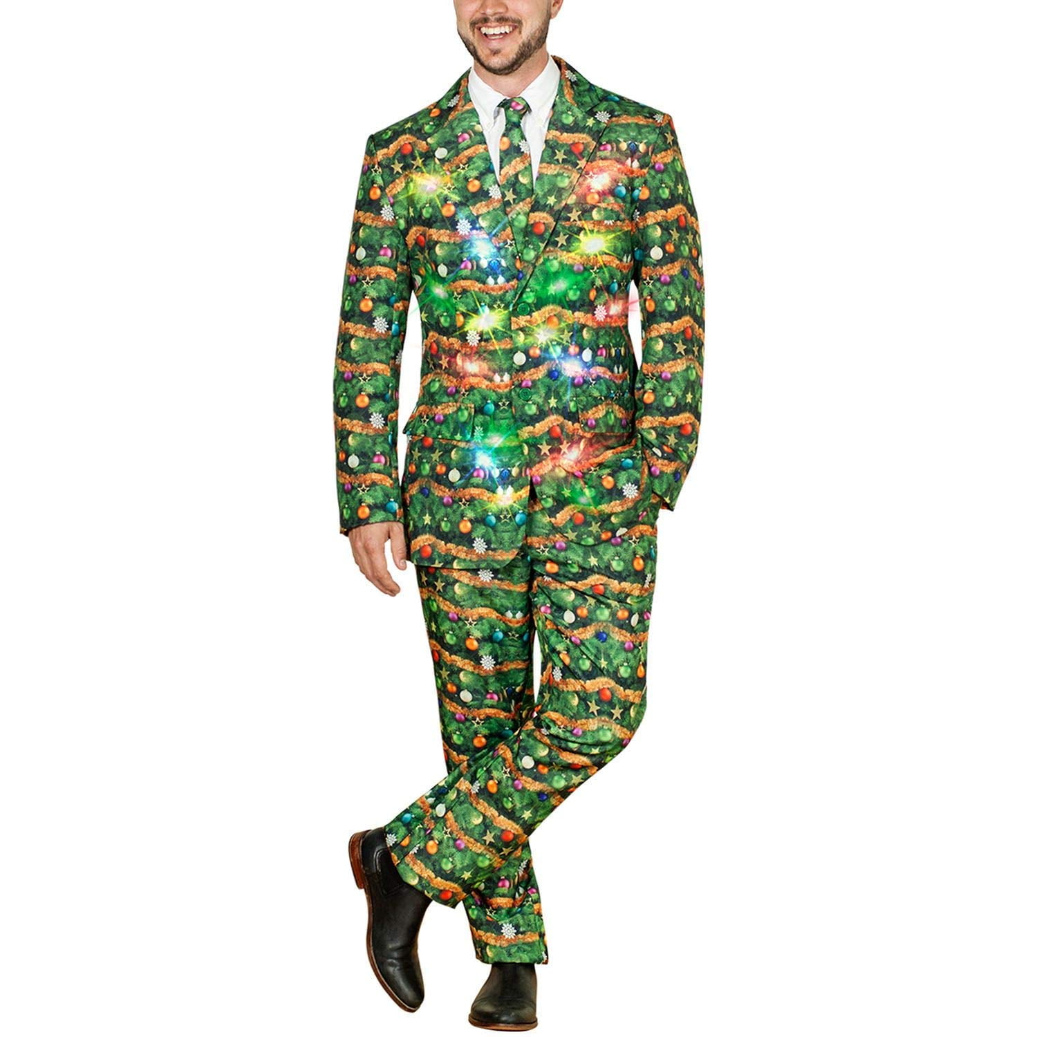 light up christmas suit