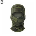 thumbnail image 4 of Green Cp Motorcycle Head Cover Outdoor Dustproof Sun Riding Mask Balaclava Hat Summer Tactical Camouflage Mask, 4 of 7