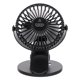 thumbnail image 1 of Ventilador de refrigeración recargable por USB con clip, silencioso, portátil, miniventilador con diseño de orejas de gato, ideal para el hogar, la oficina y la escuela (negro), 1 of 7