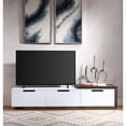 thumbnail image 4 of Bob TV Stand in Weathered Oak & Black 91780, 4 of 5