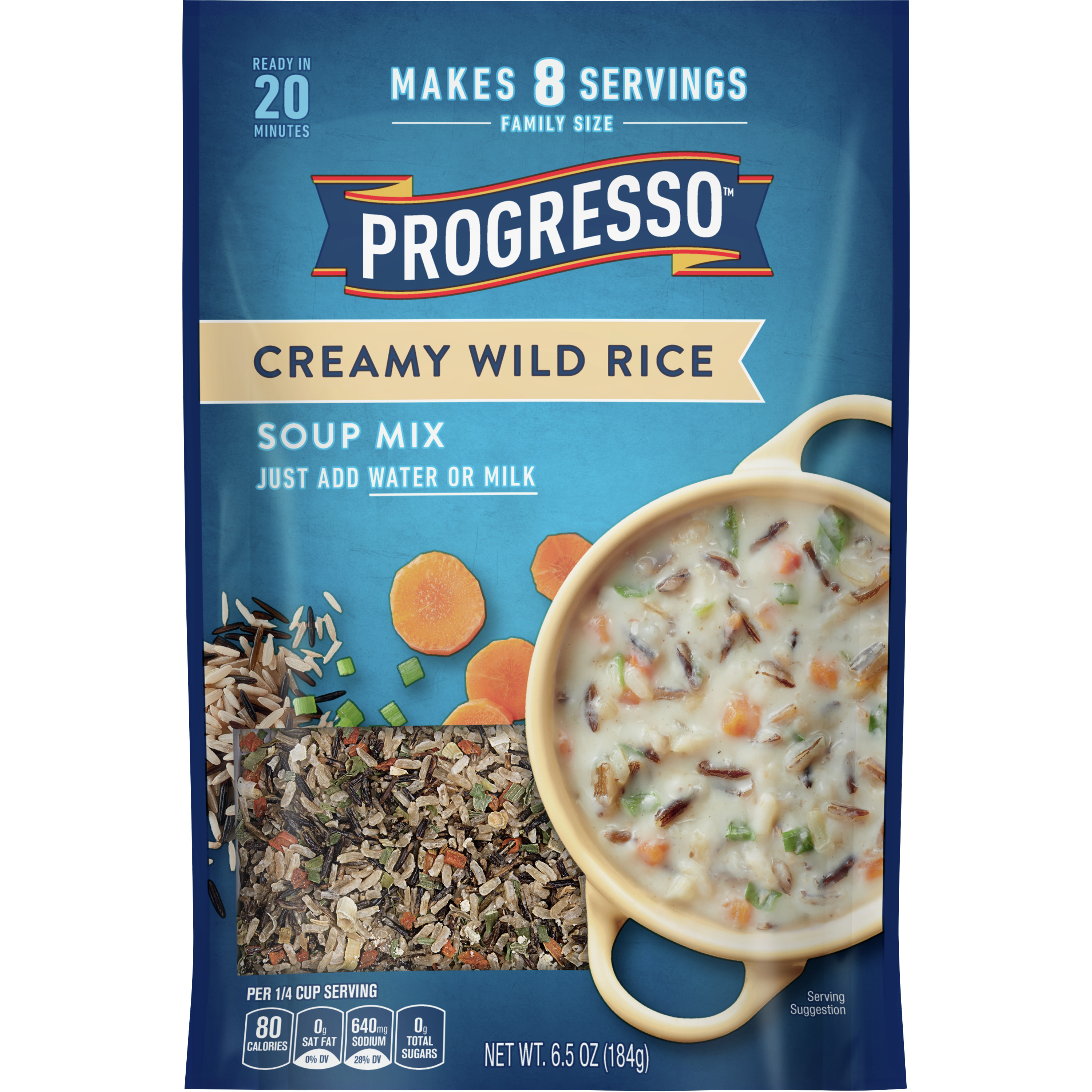 Progresso Creamy Wild Rice Dry Soup Mix, Family Size, 6.5 oz. - Walmart.com
