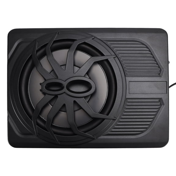 10 Inch 1200W Powered Car Subwoofer for Vehicle Audio with APP Control and Slim Under Seat Design 12V