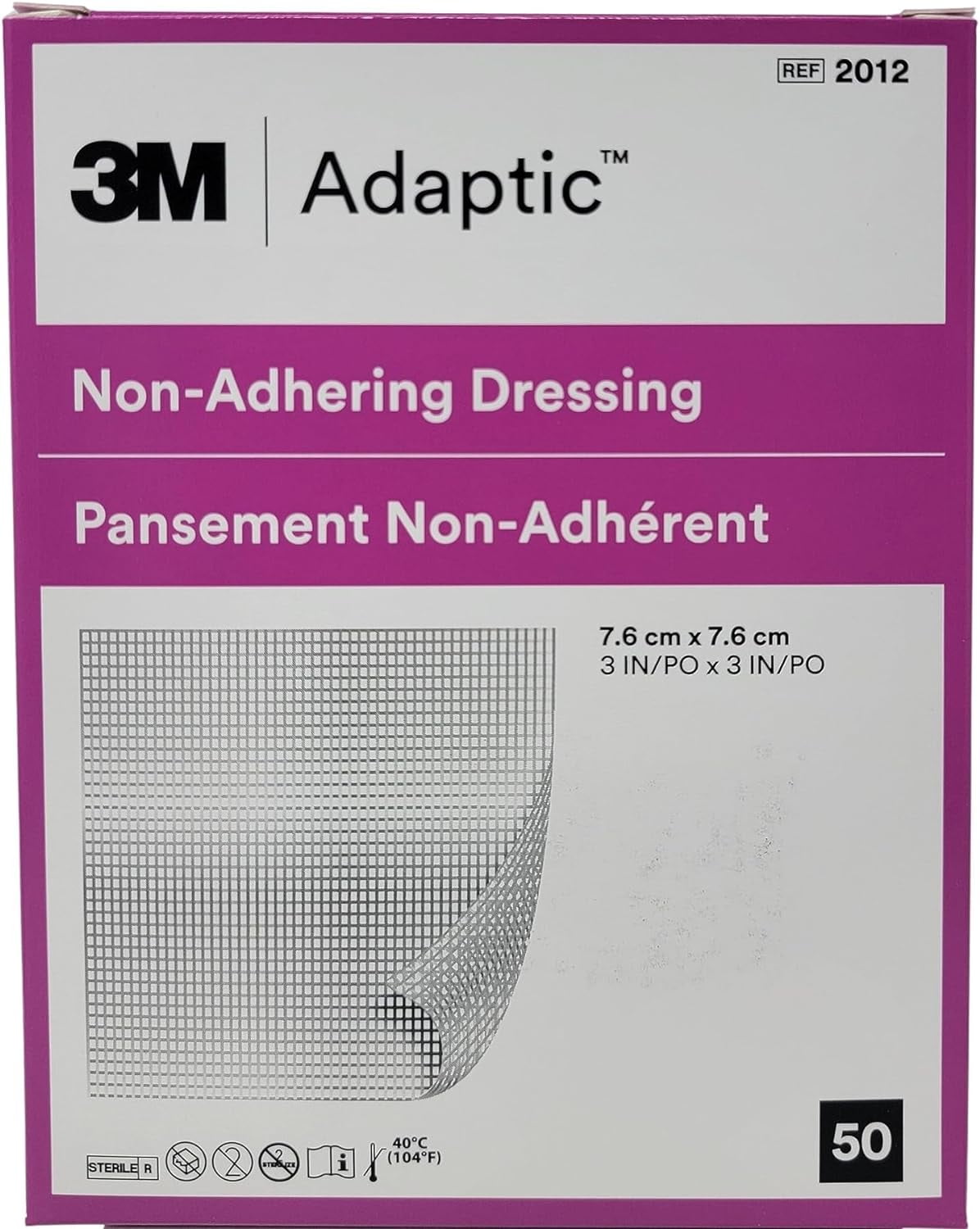 Silvercel Sterile Non-Adherent Antimicrobial Alginate Dressing, 2x2 Inches,  10 Count - Walmart.com