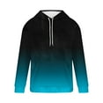 thumbnail image 4 of Goodtrade8 Athletic Winter Sweatshirt for Men Tie Dye Hooded Long Sleeve Drawstring Pocket Hoodies for Men, 4 of 4