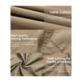 thumbnail image 3 of Wantdo Men's Plus Size Spring Jacket Lightweight Military Cotton Coat Khaki 2XL, 3 of 7
