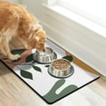 thumbnail image 2 of Dog Food Mat Boho Chic Vintage Rustic Artistic Non-Slip Absorbent Quick Dry Waterproof Washable Pet Feeding Mat for Dog or Cat Bowl Area, 2 of 7