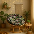 thumbnail image 2 of Replacement Papasan Cushion Cover 55 Inch - Waterproof, Tear-Resistant & Stylish - Fits Large Papasan Chair - Tropical Pattern, 2 of 7