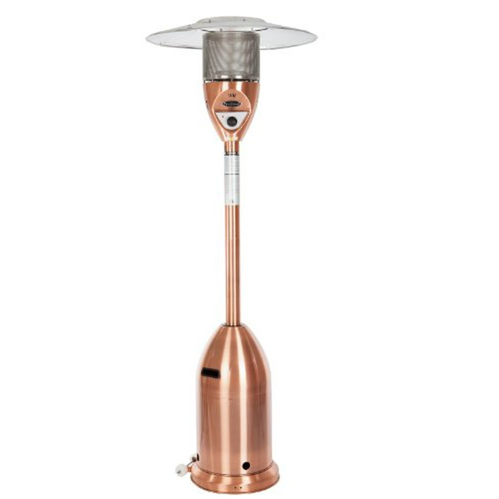 Fire Sense Deluxe Patio Heater, Copper Finish