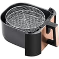 thumbnail image 4 of TOYTEXX Friteuse à Air Chaud 6Qt, Marine - Numérique, Fenêtre de Visualisation, 6 Réglages de Cuisson, Alerte de Secousse, Arrêt Automatique, 4 of 6