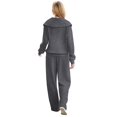 thumbnail image 4 of Conjunto de 2 piezas Outfit XIEERDUO Travel, pantalones de chándal, sudadera para mujer, 4 of 6
