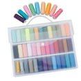 thumbnail image 1 of Household 402 Polyester Thread Hand Stitching Small Thread Roll Sewing Clothing Kit Hand Withdrawal 39 Color Sewing Thread Set, 1 of 5