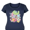 thumbnail image 3 of Marvel The Avengers - Easter Stickers - Maternity Scoop Neck Graphic T-Shirt, 3 of 5