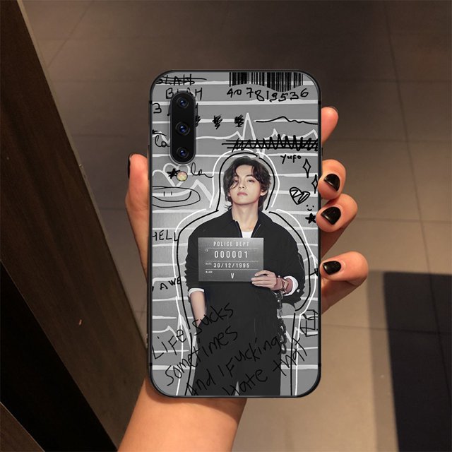 BTS Hombres Equipo Samsung A10 A20S A30S A70 anti-Gota TPU Silicona Suave Funda De Teléfono