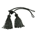 thumbnail image 2 of DECOPRO Opulent Beaded Curtain Double Tassel Tieback, Handcrafted with Elaborately Hand-strung Glass Seed Beads, Tassel Length 4 1/2" (11cm), Spread 26" (66cm) # TBBD4502, #K9 Sold Individually, 2 of 2