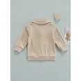 thumbnail image 4 of Kiapeise Unisex Baby Coat  Long Sleeve Button-down Knitted Cardigan, 4 of 9