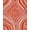 Red, Pattern 1, variant on ODIKA 4'x6' Machine Washable Non-Slip Area Rug, Radiant Coral Waves with Intricate Flowing Design High Traffic Rug, Red, 393142