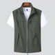 thumbnail image 3 of Chaleco para exteriores 7XL, chaleco de verano para hombre, nuevo chaleco multibolsillo ligero impermeable de malla para fotografía, pesca, Camping, chaqueta sin mangas de carga, 3 of 5