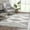 Charcoal, Cream / Trunding, variant on Hauteloom Atlas Moroccan Farmhouse Door Mat Shaggy Small Area Rug - Bohemian Shag Rug - Plush High Pile - Southwestern Boho Soft Carpet - Black, Cream, Grey, Beige - 2" x 3'