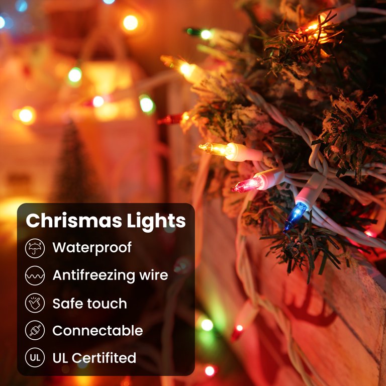 Jujubean Christmas Decoration Lights with Remote & Timer, 10FT 20 LED Warm  White String Lights, Ligh…See more Jujubean Christmas Decoration Lights