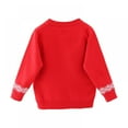 thumbnail image 2 of Chandail de Noël pour Bébé, Chandail pour Tout-Petits Filles Garçons, Chandail à Enfiler, Chemises à Manches Longues, Haut, Blouse à Col Rond, 5-7 Ans, 2 of 9
