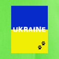 thumbnail image 3 of CafePress - Ukraine Paws T Shirt - Light T-Shirt - CP, 3 of 4