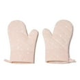 thumbnail image 1 of pitrice 1 Pair Microwave Glove BBQ Oven Resistant Kitchen Mittens Pink 1Set, 1 of 6