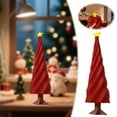 thumbnail image 2 of Hearth & Gear Ornement de Noël Mini Multicolore Rouge et Vert Imprimé 3D pour Maison Bureau et Fête (2 Styles), 2 of 7