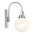 thumbnail image 2 of 55149CH Kichler Lighting Hex - 1 Light Wall Sconce-11.5 Inches Tall and 5.75 Inches Wide-Chrome Finish, 2 of 8