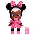 thumbnail image 2 of Disney Cry Babies Minnie Mouse Baby Doll, Pink, 12", 2 of 3