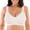 White, variant on Womens Front Closure Bra - Full Coverage Back Support Posture Corrector, Breathable Wirefree Sports Support Underwear, Fitness Vest Bras for Pain Relief