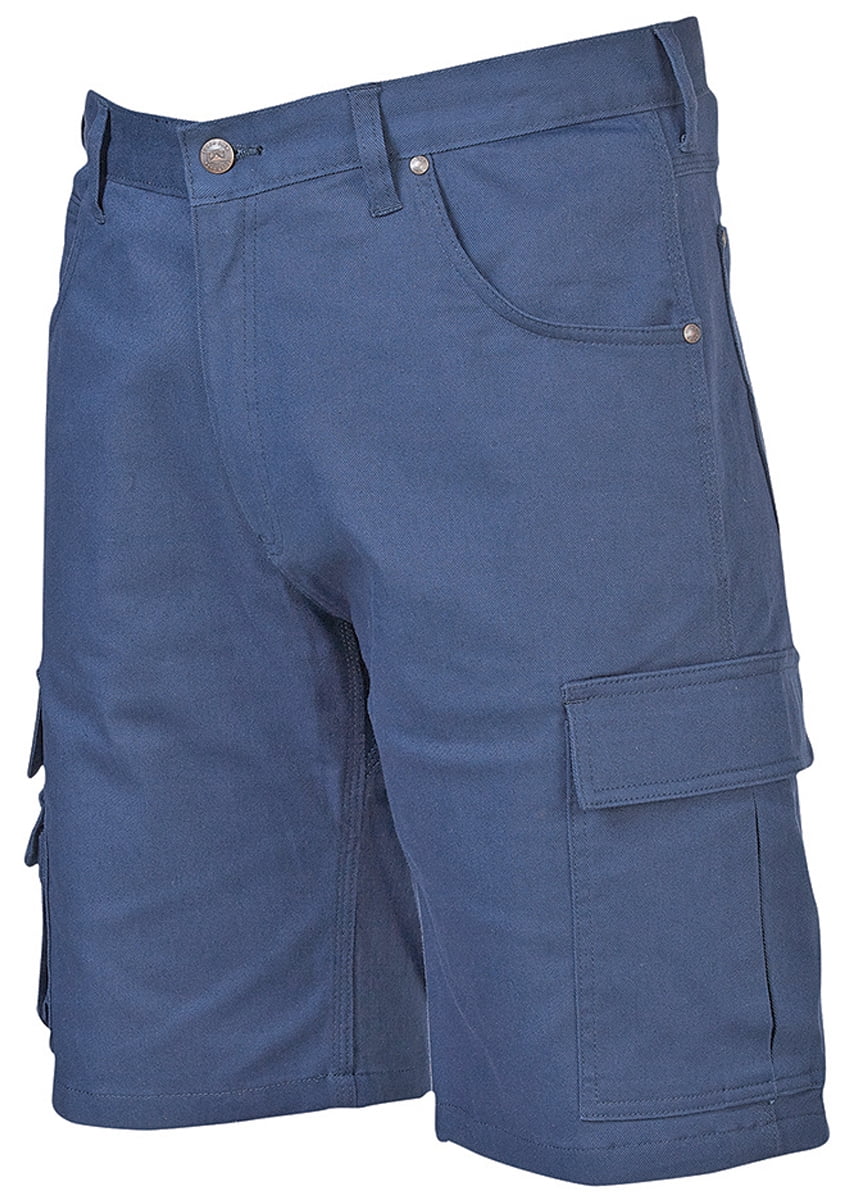 Tough Duck Tough Duck Men's Stretch Twill Short in Navy/Marine, Size