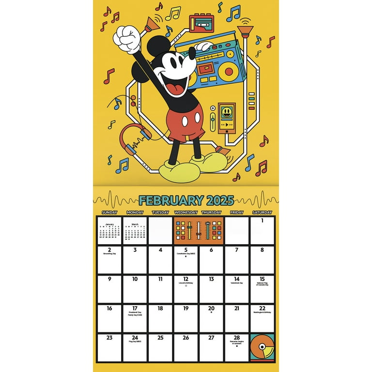 Trends International 2025 Disney Mickey Mouse Wall Calendar - Walmart.com trends-international-2025-disney-mickey-mouse-wall-calendar-walmart-com