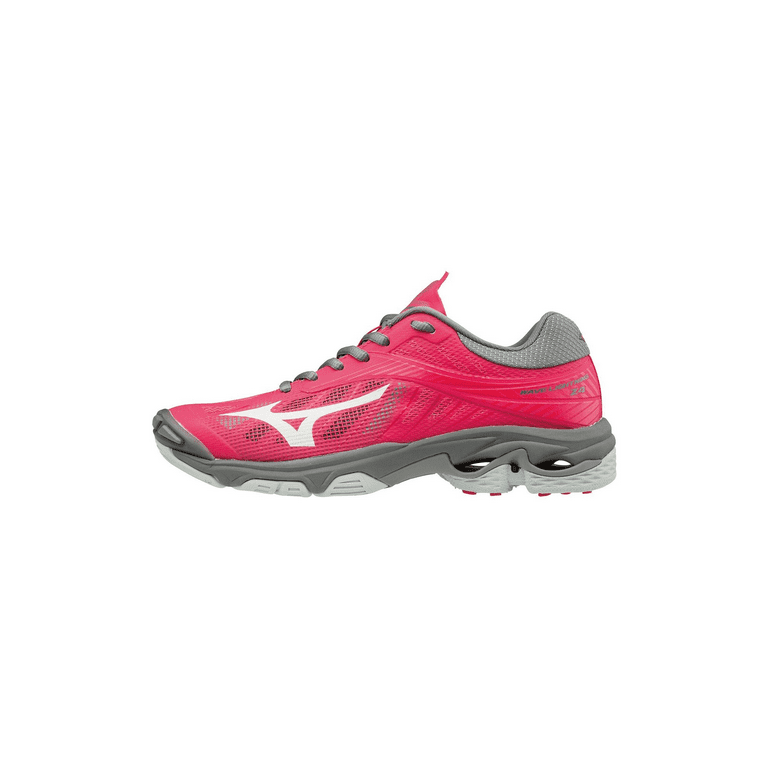 Mizuno Women s Wave Lightning Z4 Volleyball Shoe Size 13 Azalea Charcoal 1M92 Walmart