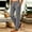 Gray1, variant on Kojanyu Women's Split Hem Straight Leg Stretch Palazzo Pants High Waisted Elastic Waist Casual Loose Trousers with Pockets