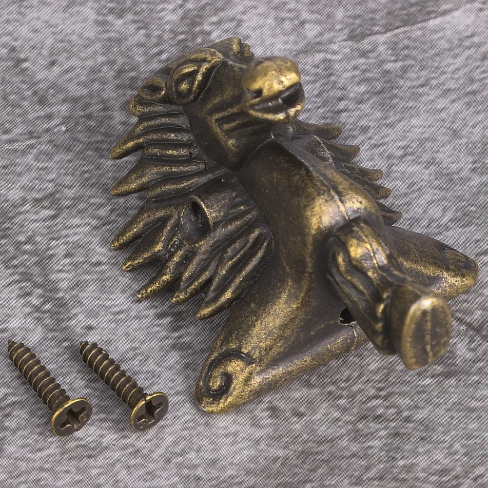 LYUMO 8PCS Antique Box Feet Legs Horse Head Zinc Alloy LYUMO 8PCS Antique Box Feet Legs Horse Head Zinc Alloy