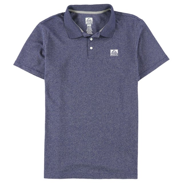 Reef Mens Cobb Pique Rugby Polo Shirt bluet L