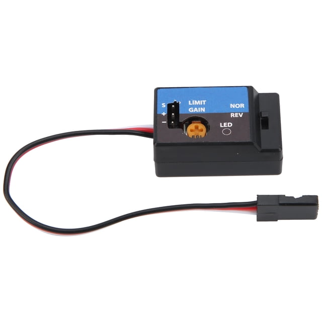 Gyroscope pour Voiture RC, Gyroscope RC avec Système SMM Gyroscope de Voiture de Course Portable RC pour WPL D12 pour Gyroscope à Haute Stabilité D' Dérive pour WPL D12