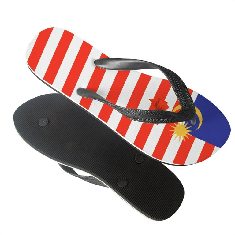 Bivenant Store Women's American Flag Sandals Comfortable Flip Flops for  Women with Summer Casual Sandals Malaysia Flat Shoes Lightweight Silent  Walk Size 6 to 10 