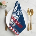 thumbnail image 2 of 250th Anniversary Cloth Napkins, Independence Day 1776-2026 USA Flag Washable and Reusable Dinner Napkins Set of 2, Table Napkin for Kitchen Party Birthday Wedding Hotel Housewarming 20"x20", 2 of 9