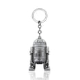 thumbnail image 3 of Llaveros de Star Wars Mandalorian Trek Ship Battleship MILLENNIUM FALCON BB8 Darth Vader llavero de aleación colgante regalo de cumpleaños para niños, 3 of 4