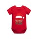 thumbnail image 2 of Pijamas familiares a juego de Navidad, conjuntos de Pijamas cortos de Papá Noel, negro y rojo, gafas de sol, en julio, 2 of 3