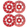thumbnail image 3 of Whirlwind Brake Disc Wheel Hex Hub 17mm for Arrma 1/7 RC Parts Red, 3 of 5
