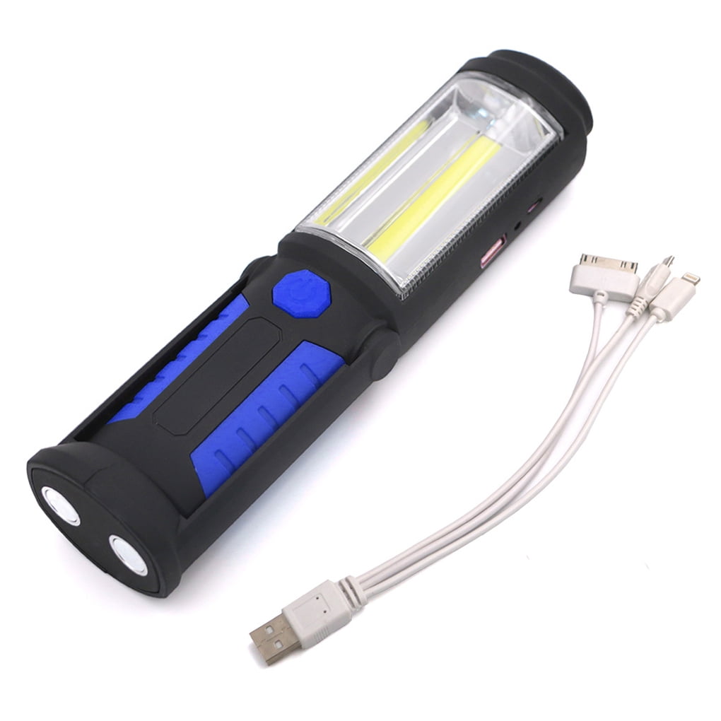 Handheld LED Work Light Hiking Hanging Freestanding Emergency Lamp