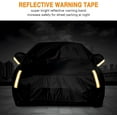 thumbnail image 3 of Sedan Car Cover Waterproof Heavy Duty All Weather Protection Snow Anti-UV Windproof Outdoor Full Car Cover Fit for Automobiles BMW/Mercedes-Benz/Honda（for Car Size:183''L x 70''W x 59''H）, 3 of 9