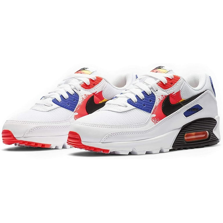 womens nike air max 90 red white orange