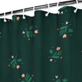 thumbnail image 4 of Ensemble de Rideau de Douche avec Encliquetable, Mignon Trèfle Botanique Chanceux (2) Rideaux de Douche Réutilisables Doublure de Douche, Simple Doublure de Douche en Polyester, 72x72 Pouces, 4 of 4