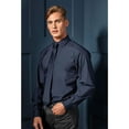 thumbnail image 3 of Premier Mens Premier Poplin Long-Sleeved Formal Shirt, 3 of 4